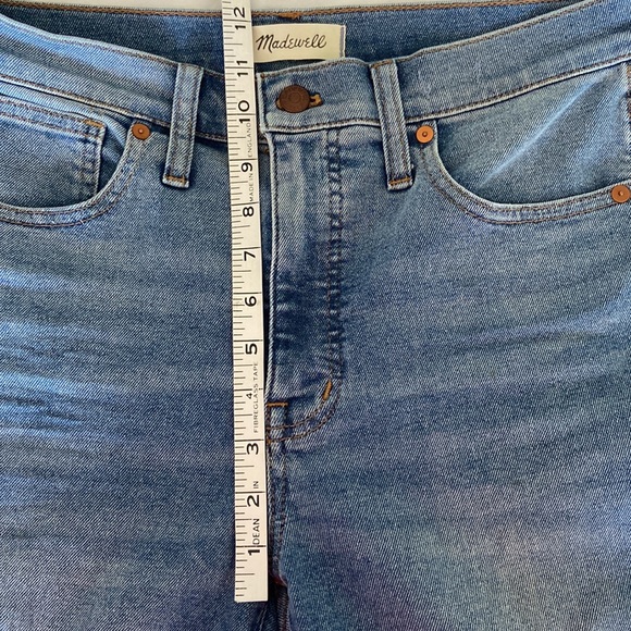 Madewell High Rise Skinny Raw Edge Edition - Picture 12 of 13